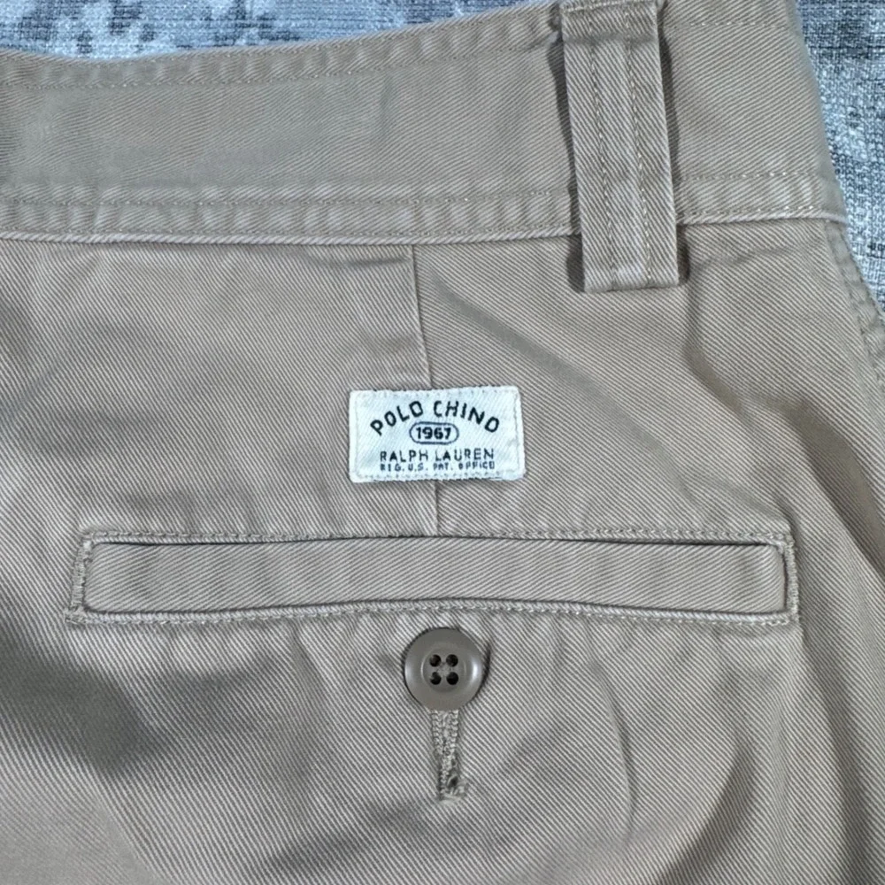 Polo Ralph Lauren Cargo Shorts Mens 33 Tan Khaki Cotton Twill Utility Gorpcore